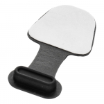 Lightning įkrovimo lizdo dangtelis su laikikliu juodas