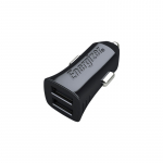 Energizer Classic D12 autolaadija, 2 &times; USB-A, 12 W / 2,4 A, must