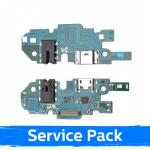 Charging Port &Uuml;hildub Samsung A105 2019 A10 Koos Flex / Plata 100% Original (Service Pack)