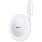 Ugreen CD245 40123 juhtmevaba Qi / MagSafe laadija 15W USB-C kaabliga valge