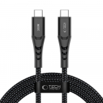 Tech-Protect Ultraboost UB11T USB-C / USB-C PD 100W / QC3.0 kaabel 200 cm - must