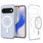 Spigen Ultra Hybrid Mag MagSafe &uuml;mbris Google Pixel 11-le, l&auml;bipaistev / valge
