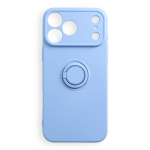 Case for iPhone 18 Pro Max / 17 Pro Max Silicone Ring light blue