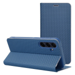 Luna Book Carbon kaanega &uuml;mbris Xiaomi Redmi 17 4G / 17 5G EU telefonile, sinine