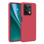 Etteri Silicone &uuml;mbris jaoks Xiaomi Redmi Note 13 5G raspberry