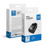 Blue Star kelioninis įkroviklis Type C PD QC4.0 3A 35W TFB-TC-35WPD juodas