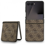 Guess 4G Classic MagSafe &Uuml;mbris jaoks Samsung Galaxy Z Flip 7 - Brown