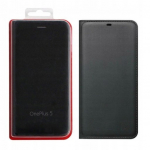 OnePlus 5 atverčiamas dėklas (juodas) Pažeista pakuotė