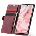 Spacecase piniginės dėklas Galaxy S22 Ultra raudonas