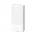Dudao K10Pro akupank 2.4A 20000mAh 2 x USB-A - valge