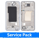 Keskmise raami korpus Samsung A356 A35 5G / J&auml;&auml; Sinine / (Service Pack)