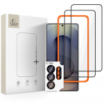 Tech-Protect Easy Set+ 3-pakk karastatud klaas Galaxy S26 Ultra must