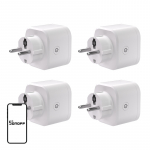 SONOFF S61s Matter v&auml;line pistik Wi-Fi kaudu, 4 tk