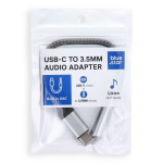Blue Star USB-C pistiku&ndash;3,5 mm helipesa adapter &ndash; hall