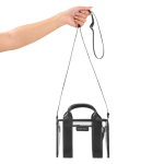 Case-Mate Micro Tote Bag vett h&uuml;lgav &otilde;lakott, Midnight Black / Clear