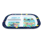 Disney Stitch & Angel mikrolaineahjukindel 3 sektsiooniga lastetaldrik, 19.5 &times; 22 cm