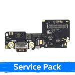 Charging Port Compatible With Xiaomi Poco X7 5G (+SIM reader) with Flex / Plata (Service Pack)