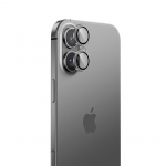 Benks Grūdintas stiklas Glass Warrior Objektyvo Apsauga kamerai Iphone 16/16 Plus (2 objektyvai) pilka