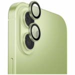 Uniq Optix Aluminum Camera Lens Protector for iPhone 17 with Applicator - Green