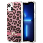 Guess GUHCP13SHSLEOP iPhone 13 mini 5.4" roosa/roosa k&otilde;vakott Leopard