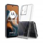 Crong Crystal Shield Cover &uuml;mbris seadmele Motorola Moto G34, l&auml;bipaistev