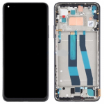 LCD screen Xiaomi 11 Lite 5G NE koos touch screen koos frame Must original (service pack)