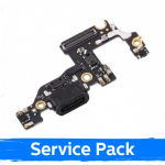 Charging Port &Uuml;hildub Huawei P10 Koos Flex / Plata Original (Service Pack)