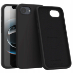 Spacecase Etui Silicone Mag iPhone 16E/17E Black
