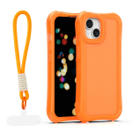 Safepop &uuml;mbris rihmaga iPhone 13 6,1" jaoks oranž