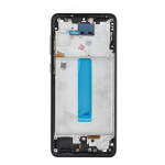 REWA OLED LCD-ekraan raamiga SAMSUNG A33 5G jaoks, must