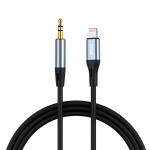 VFAN L05 Lightning&ndash;3,5 mm mini jack AUX-kaabel, 1 m, hall