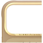 NIMMY case LUCKY FASHION CAT compatible with MagSafe for IPHONE 18 Pro Max/17 Pro Max brown