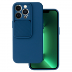 Camshield Soft jaoks Iphone 13 Pro Max Tumesinine