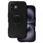 Ring Armor dėklas telefonui iPhone 16 juodas