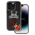 TEL PROTECT Christmas &Uuml;mbris jaoks Samsung A34 5G Design 1 Clear