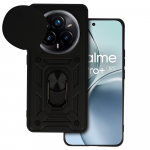 Slide Camera Armor &Uuml;mbris jaoks Realme 14 Pro 5G must