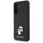 Karl Lagerfeld Saffiano &Uuml;mbris w/ K&C Metal Logo jaoks Samsung Galaxy A56 - Must