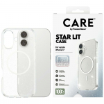 CARE by PanzerGlass Flagship Urban Explorer &Uuml;mbris w. Valge MagSafe jaoks iPhone 17 - Clear Glitter