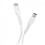 SBS TECABLETCC10W USB-C Kaabel - USB-C Power Delivery 25W 1 m - valge