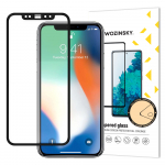 Wozinsky t&auml;isliimiga karastatud klaas iPhone 11 Pro Max / iPhone XS Max jaoks - musta raamiga