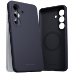 Dėklas Mercury Pure Magsafe Silicon Case Samsung S942 S26 tamsiai mėlynas