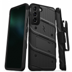 ZIZO BOLT Bundle &uuml;mbrisekomplekt seadmele Samsung Galaxy S22+, must