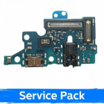 Krovimo lizdas skirtas Samsung A715 2020 A71 su lanksčiąja jungtimi / plata (Service Pack)