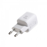 Joyroom JR-TG7 33W USB-A + USB-C seinalaadija 60W USB-C - USB-C 1m kaabliga valge