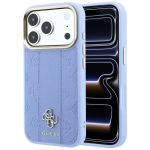 &Uuml;mbris mudelile IPHONE 18 Pro/17 Pro &uuml;hildub MagSafe'iga (Stripe Peony 4G Logo) (v&auml;rv: helesinine)