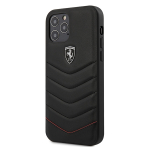 Ferrari Off Track Quilted &uuml;mbris iPhone 12 / 12 Pro jaoks, must