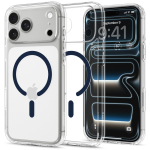 Spigen Ultra Hybrid MagSafe &uuml;mbris iPhone 18 Pro Max / 17 Pro Max jaoks, l&auml;bipaistev tumesinine