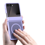 DUX DUCIS case YIND compatible with MagSafe for SAMSUNG Z Flip 8 light purple