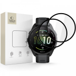 Tech-Protect Glass Flex+ 2-pack hybrid glass for Garmin Forerunner 165 - black