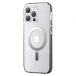 Kingxbar PQY Ice Crystal seeria magnetiline &uuml;mbris iPhone 14 MagSafe hall